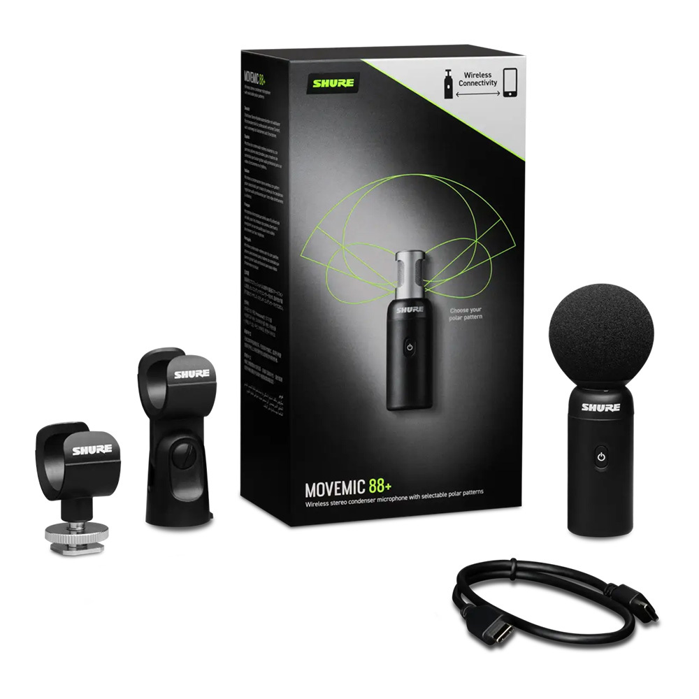 Shure MoveMic 88+ (MV88+W-J-Z6) 【数量限定特価!】【SHUREマイクが16