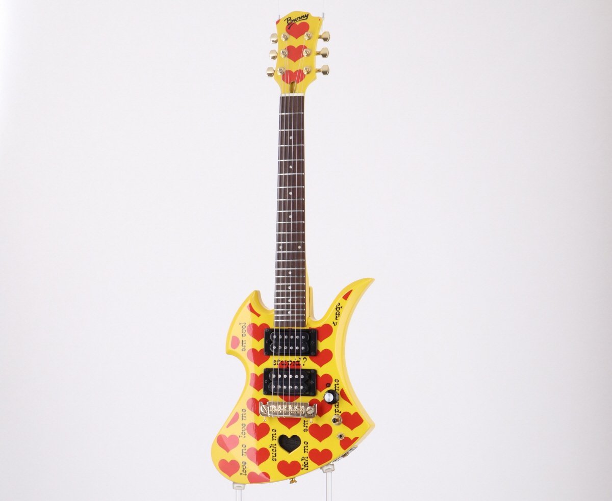 FERNANDES/BURNY YH-JR. Heart Yellow (HY) [X JAPAN hide Signature Model][スピーカー搭載/ZO-3/2.55kg]  ヒデ 【池袋店】（中古/送料無料）【楽器検索デジマート】