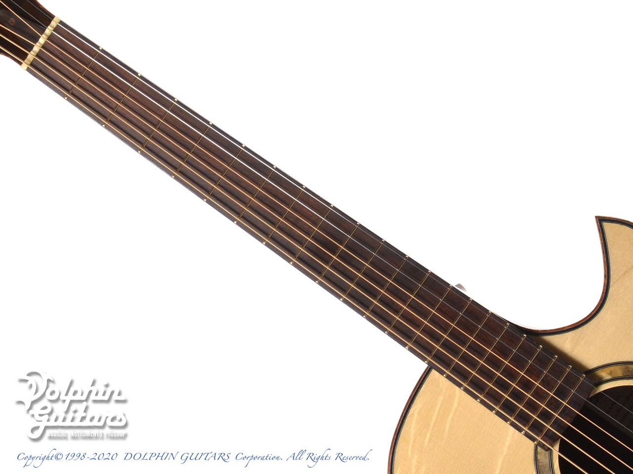 Water Road Guitars Melodia Sharp Cutaway (Figured Jacaranda)（新品 
