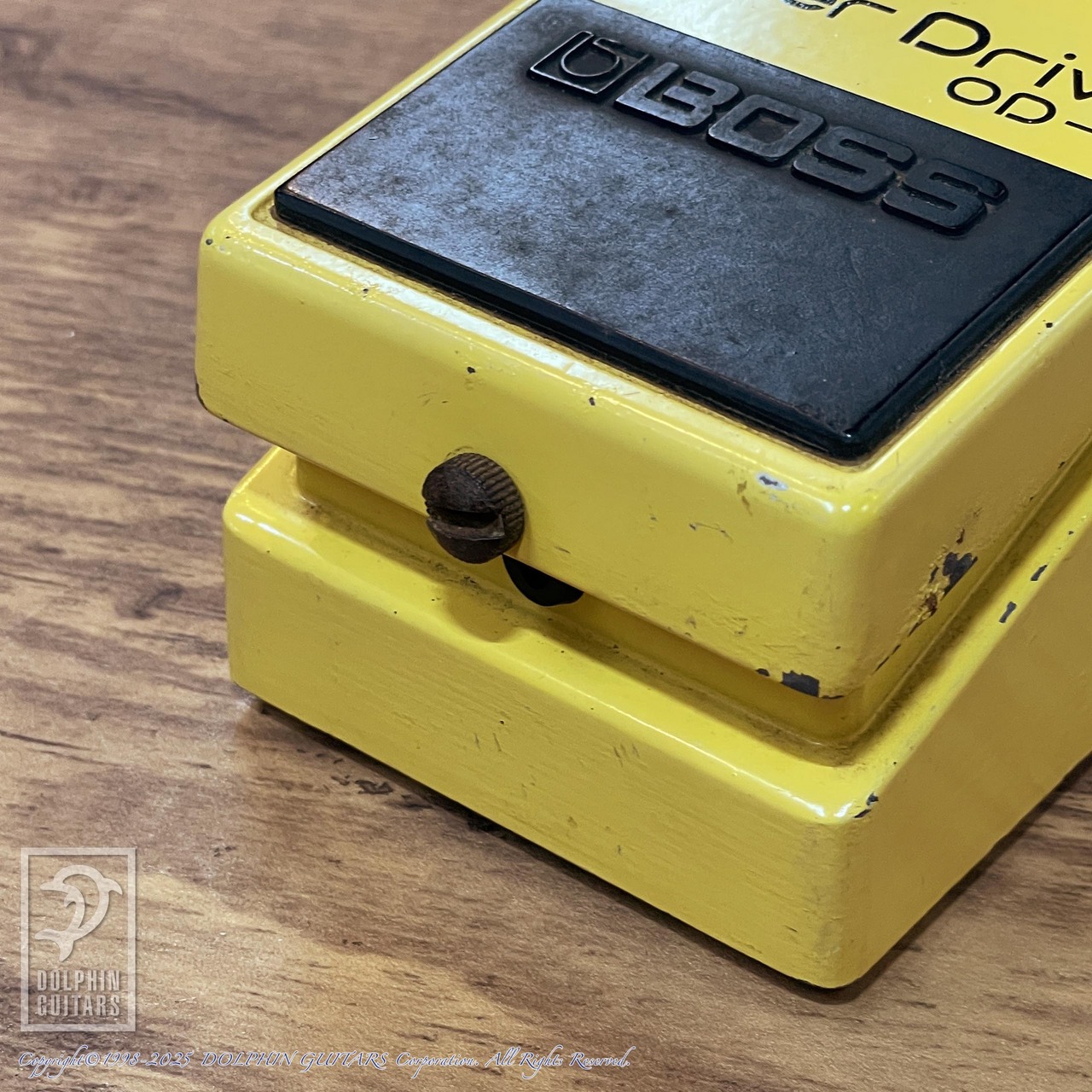 BOSS OD-1 #8800 (NEC μPC4741C) 銀ネジ 1979年製（中古）【楽器検索