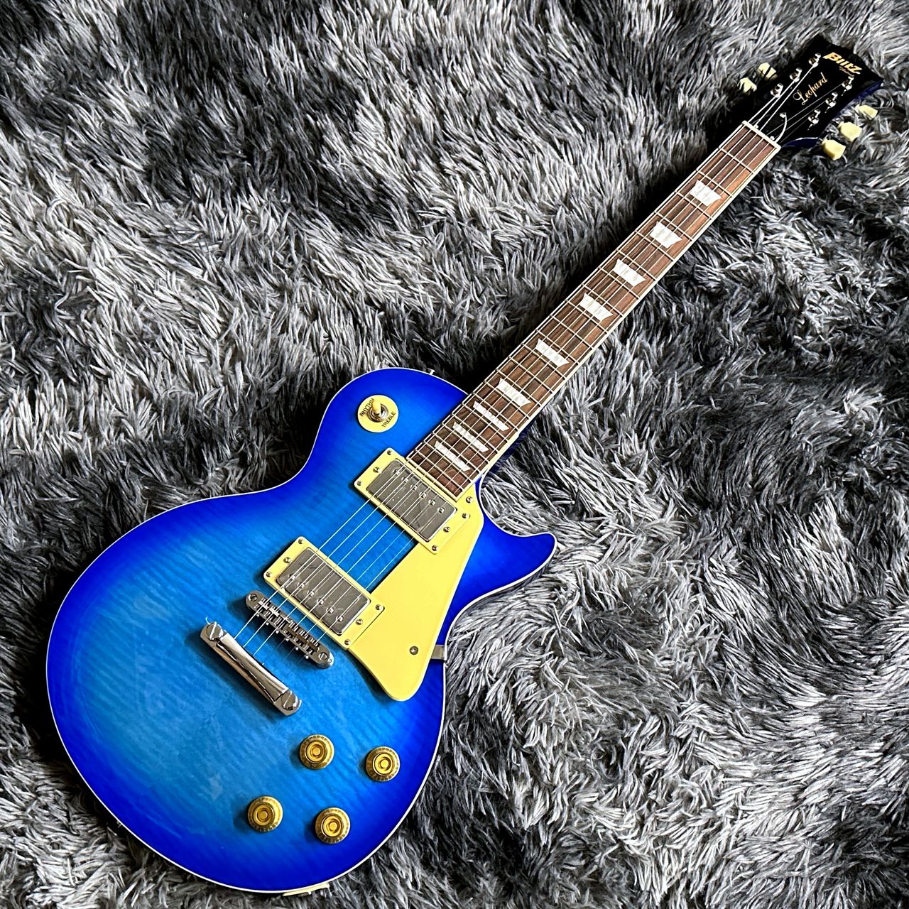 BLITZ by ARIA BLP-450 SBL (See-through Blue)【レスポール