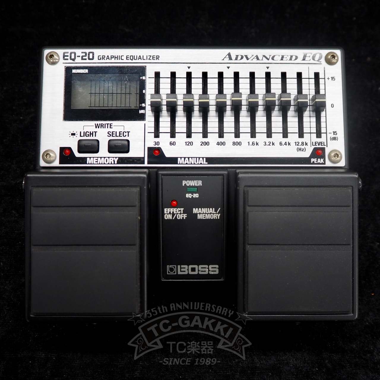 BOSS EQ-20 GRAPHIC EQUALIZER 