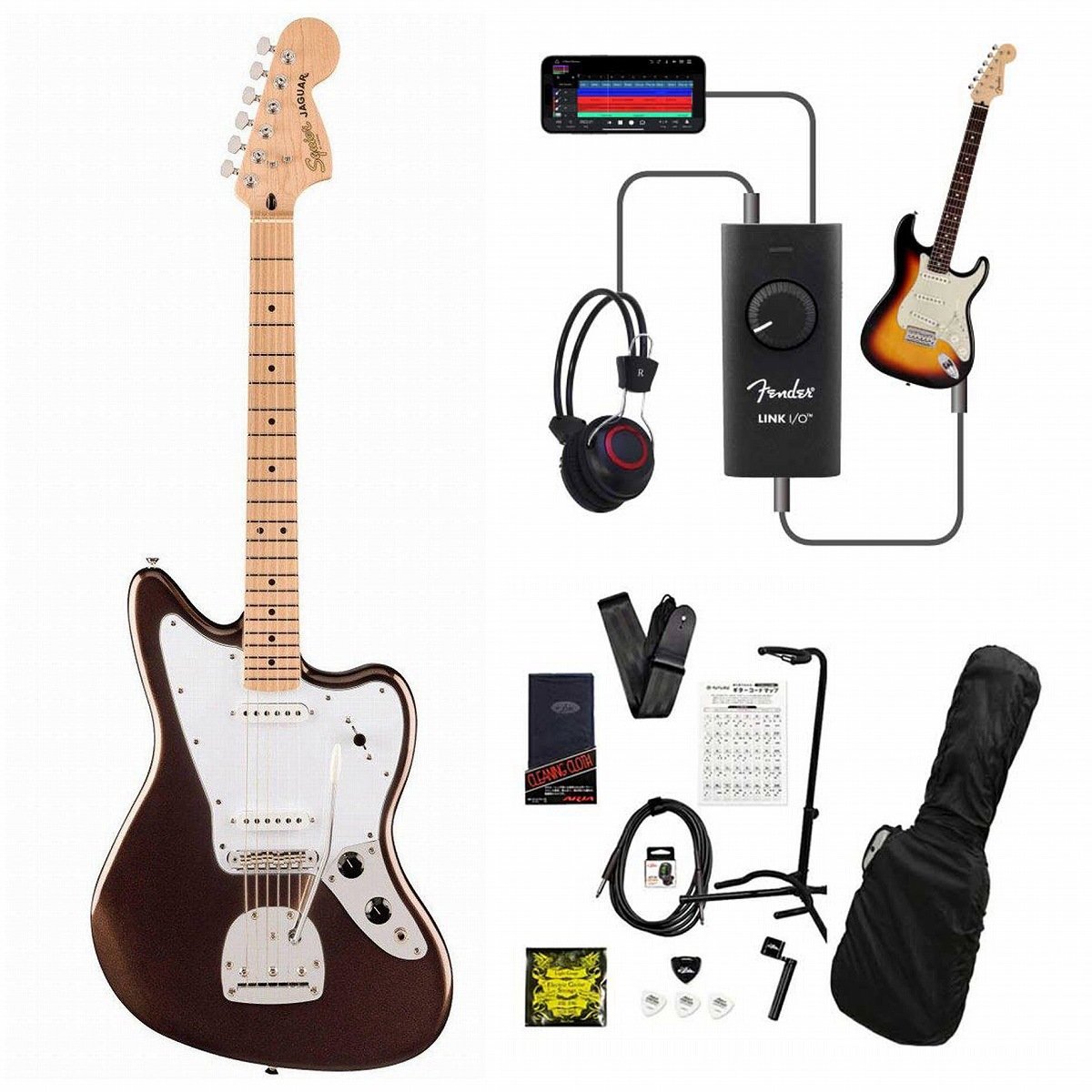 Squier by Fender Affinity Series Jaguar Maple Fingerboard