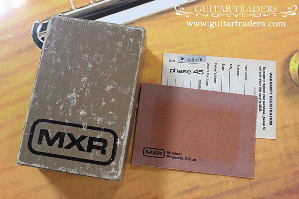 MXR phase 45 80年代ビンテージ MXR® '75 VINTAGE PHASE 45 - Dunlop