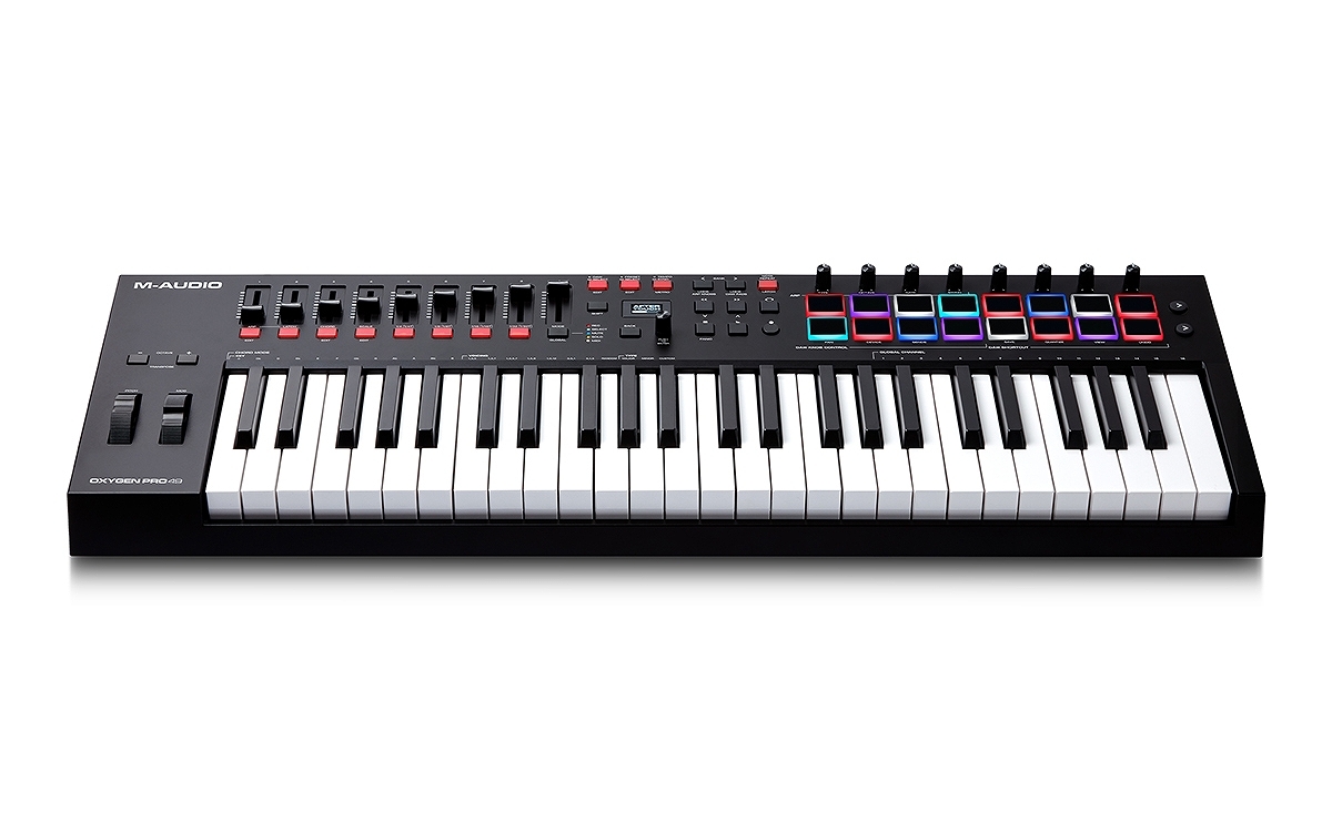 M-AUDIO Oxygen Pro 49 49鍵USB MIDIキーボードコントローラー