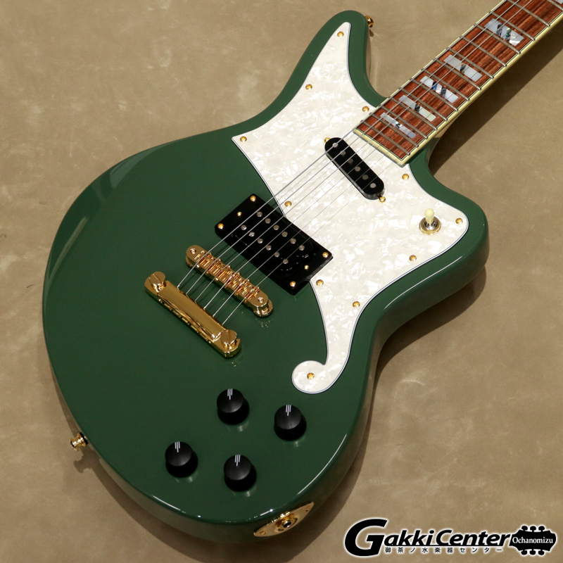 D'Angelico Deluxe Series Deluxe Bedford, Hunter Green