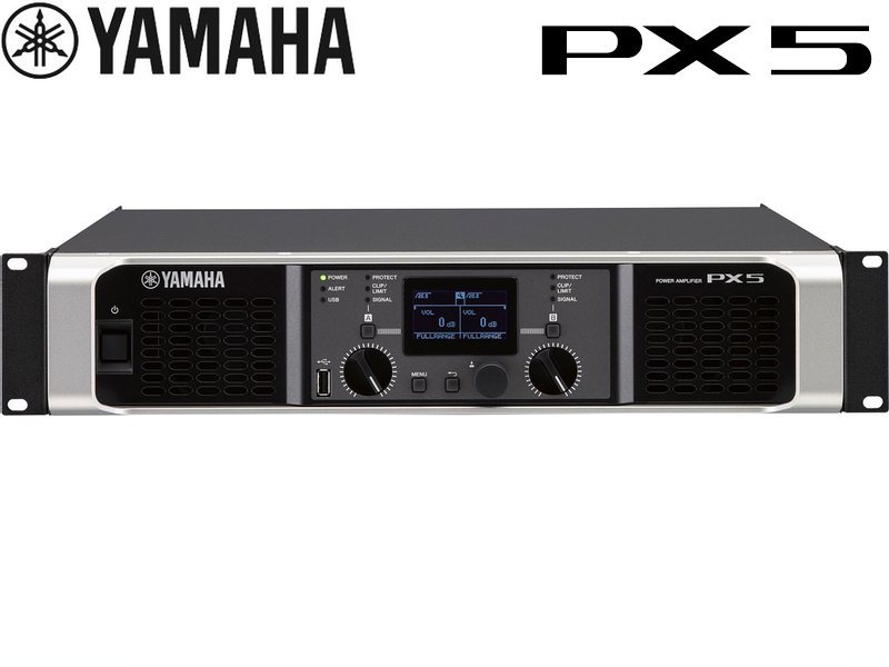 YAMAHA PX5 ◇ パワーアンプ ・500W+500W 8Ω【ローン分割手数料0