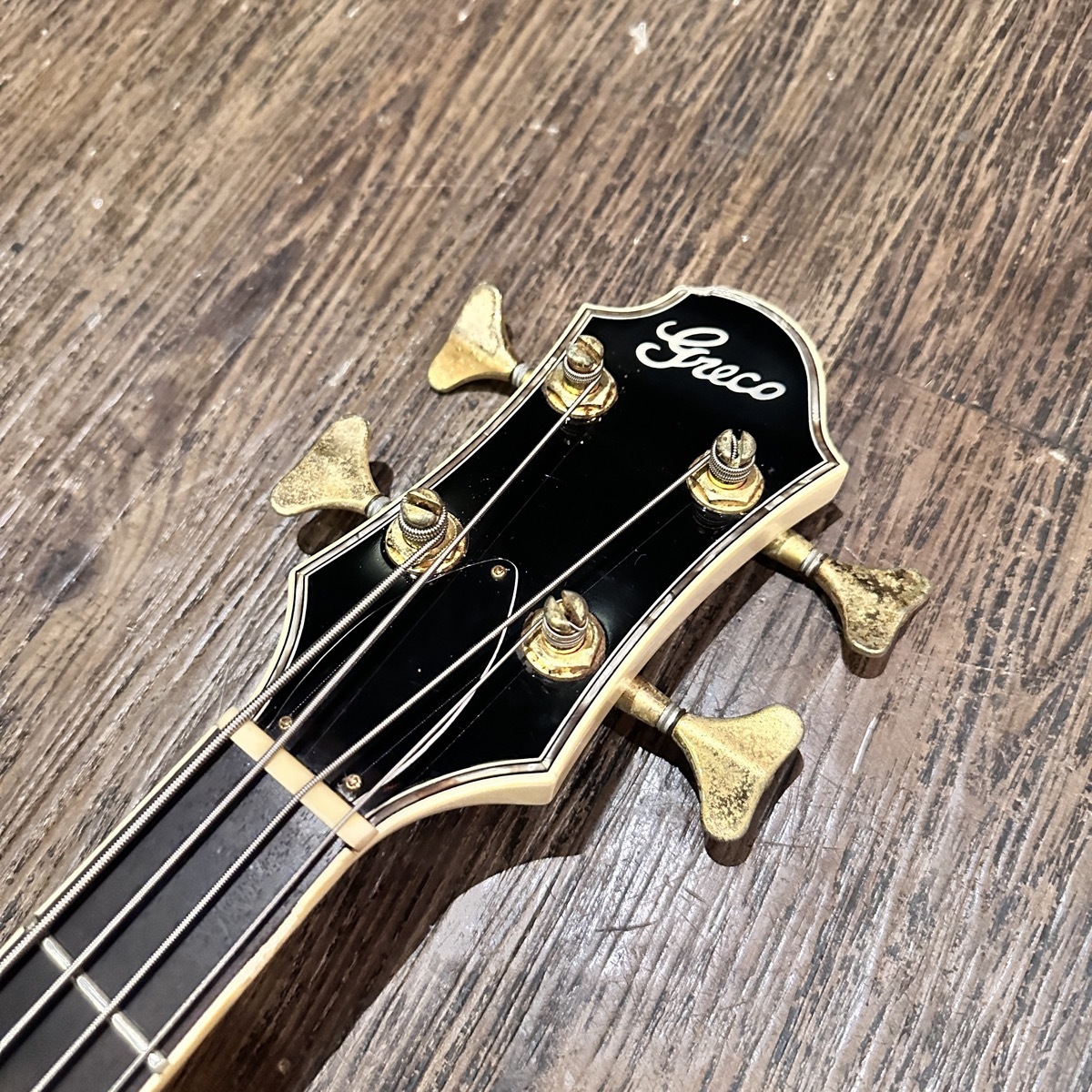 Greco ベース　古い Greco LGB-90 LP Custom Bass Pearl White 2002年製 レスポール ベース