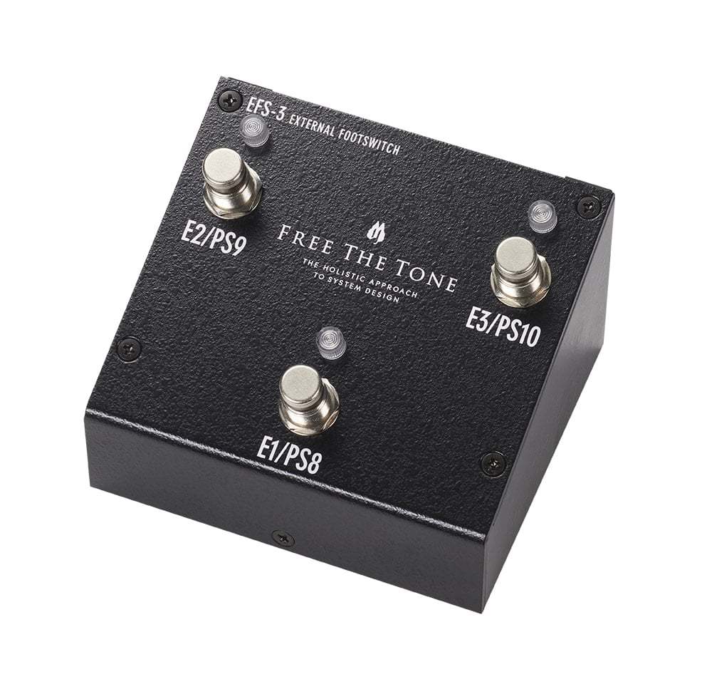 Free The Tone EFS-4 フットスイッチ Free The Tone EXTERNAL FOOTSWITCHEFS-4(Silver)新品生産完了品です