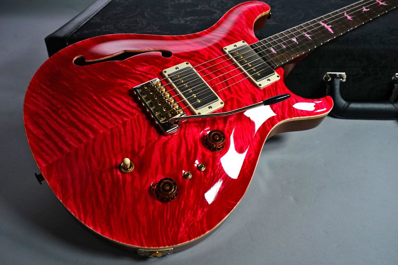 Paul Reed Smith(PRS) PS#11027 Custom 22-08 Semi-Hollow Bonnie Pink