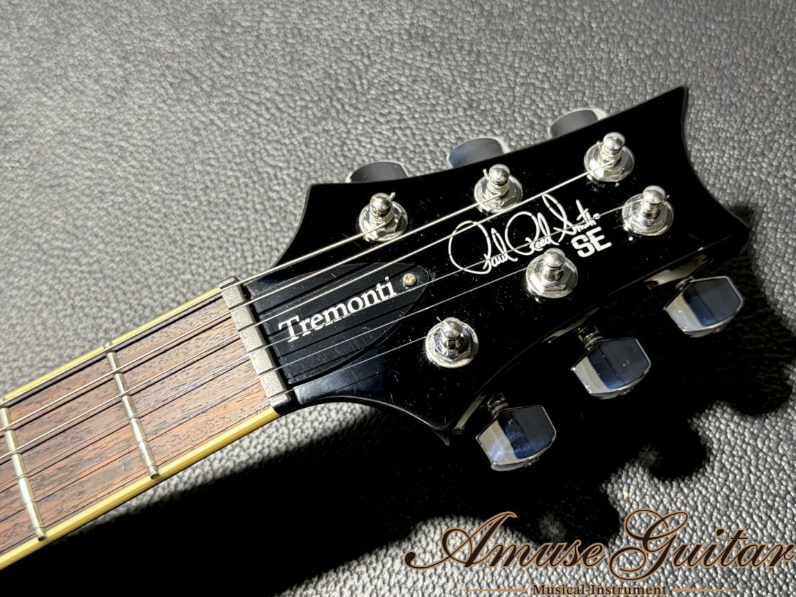 Paul Reed Smith(PRS) SE Mark Tremonti Standard # Black 2021年製【with Trem-Up  Route】w/PRS GIG Case 3.64kg（中古）【楽器検索デジマート】