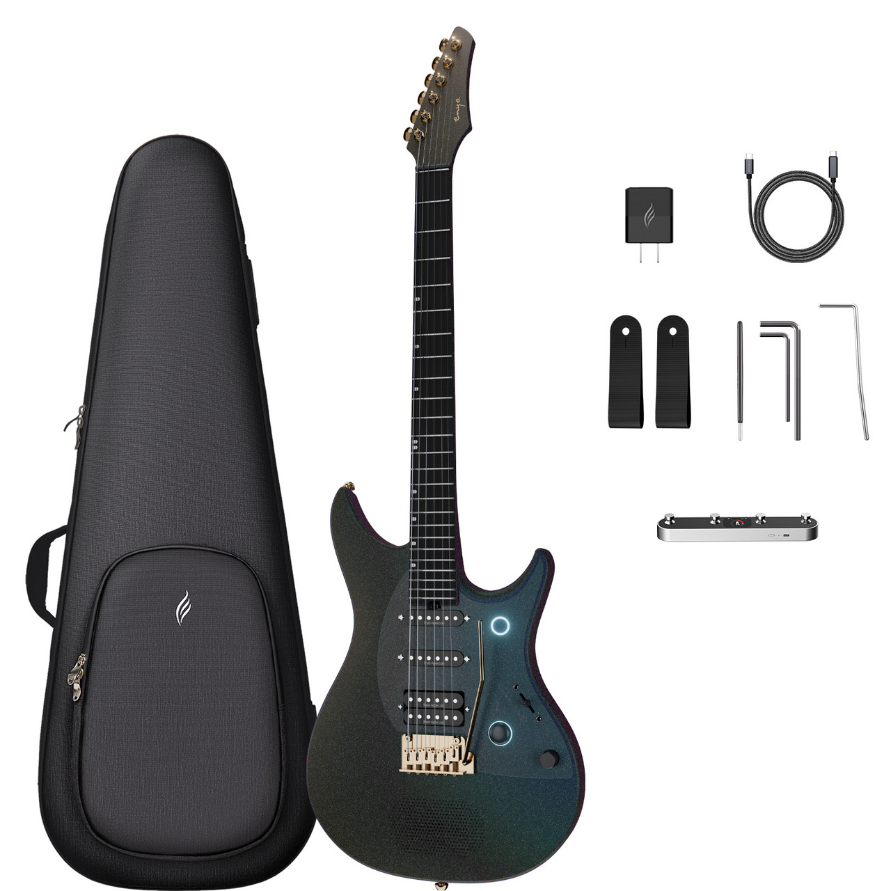 Enya Inspire PRO AL BLACK オールインワン・スマートギター AI