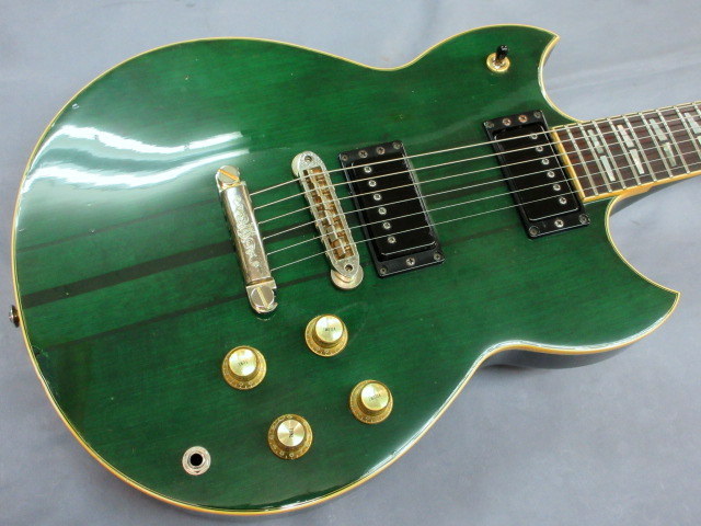 YAMAHA SG-1500 JG ジェイドグリーン 1982（ビンテージ）【楽器検索