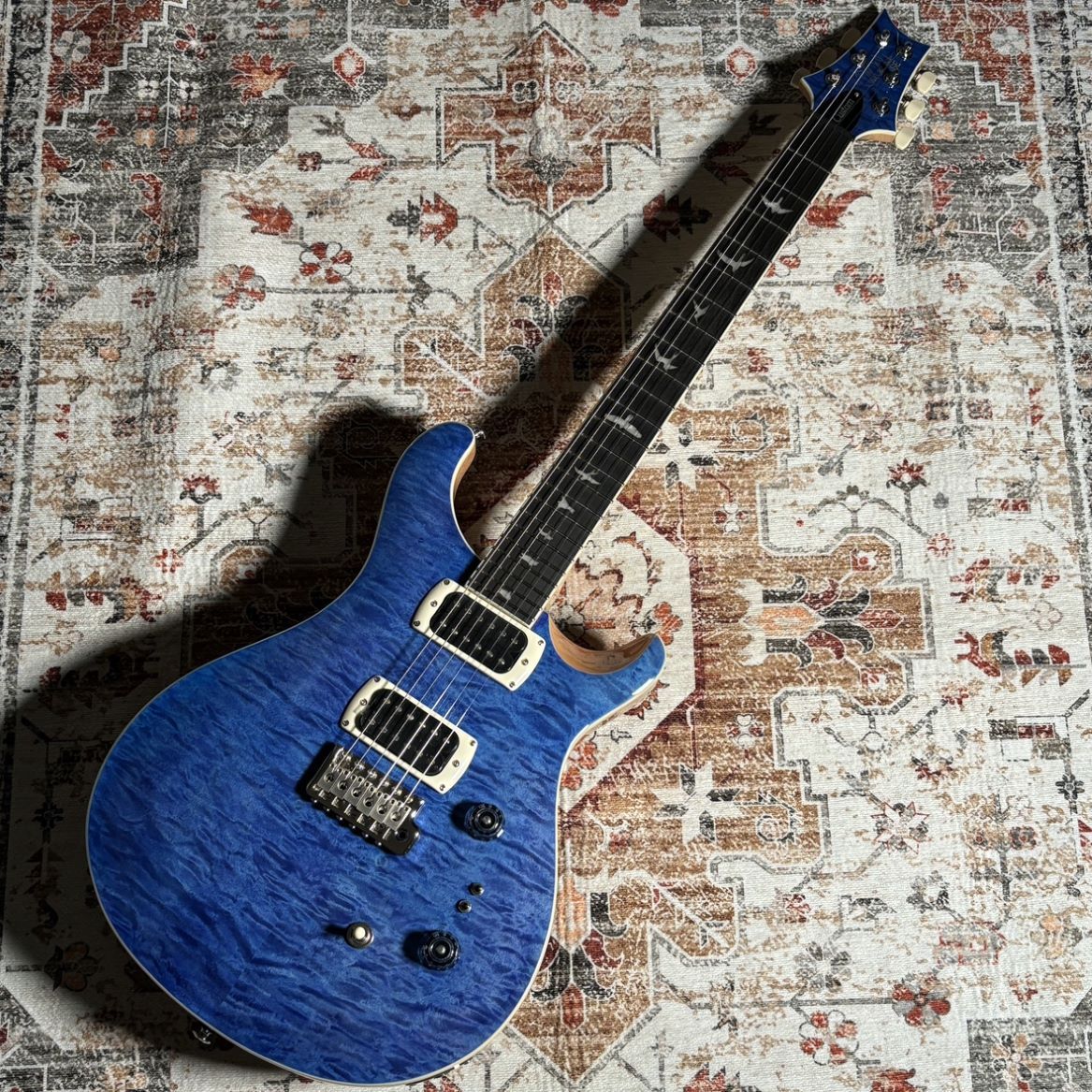Paul Reed Smith(PRS) SE Custom 24-08 Quilt Package -Faded Blue