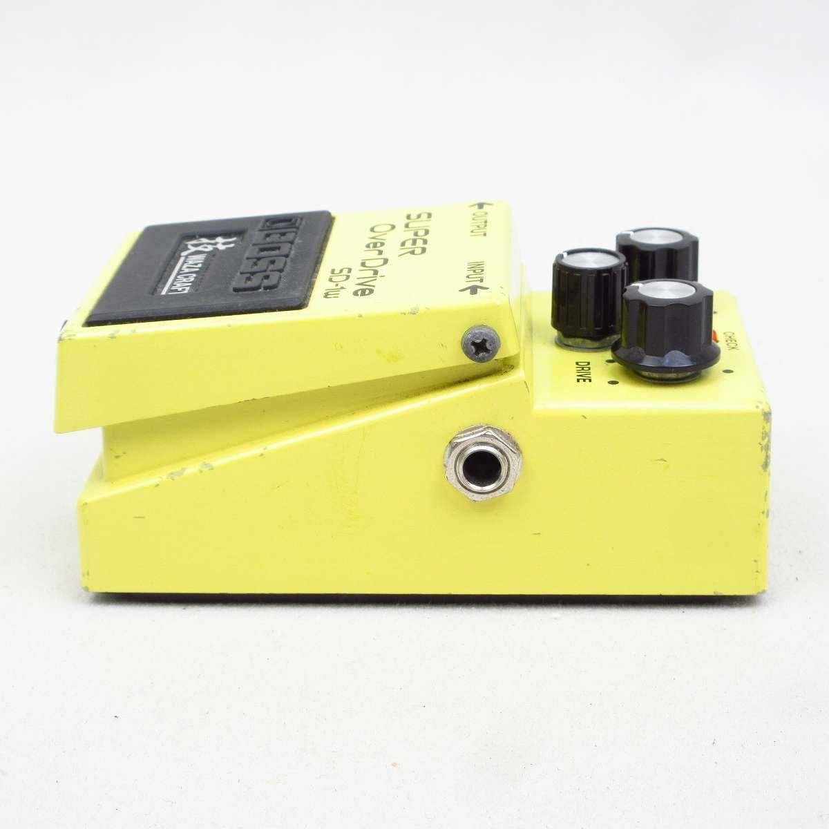 中古BOSS SD-1w WAZA CRAFT 本体 Boss SD-1W Super Overdrive Waza