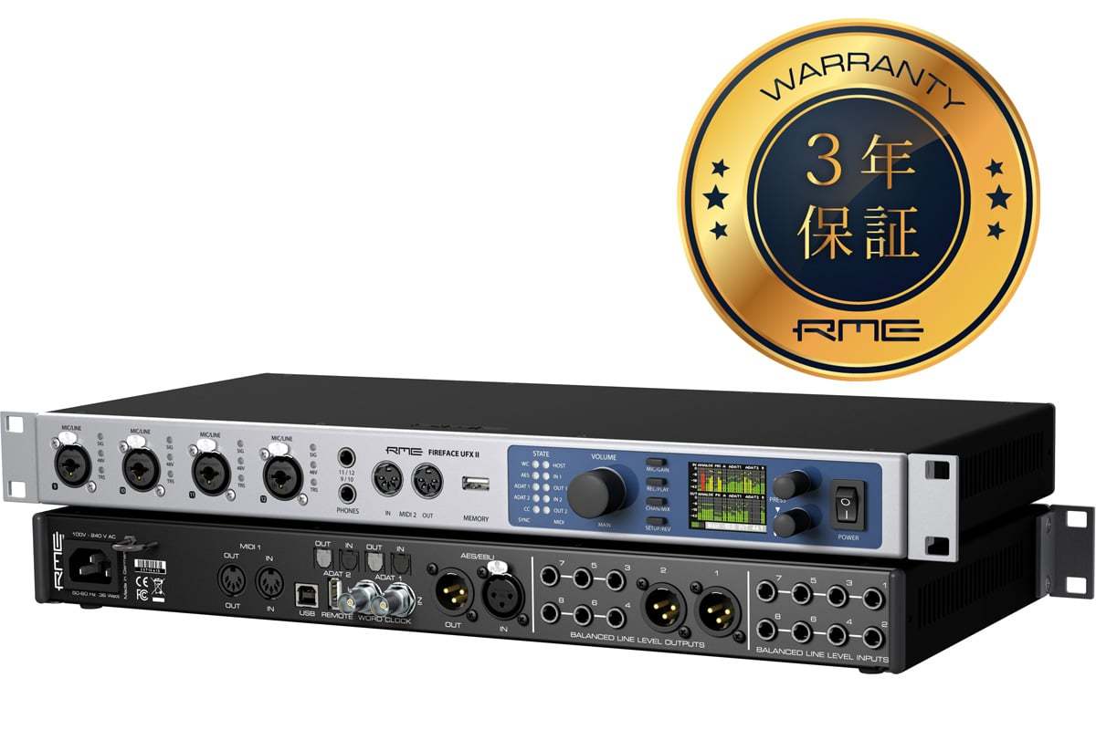 RME Fireface UFX II (ver.FS) 【渋谷店】（新品/送料無料）【楽器検索 