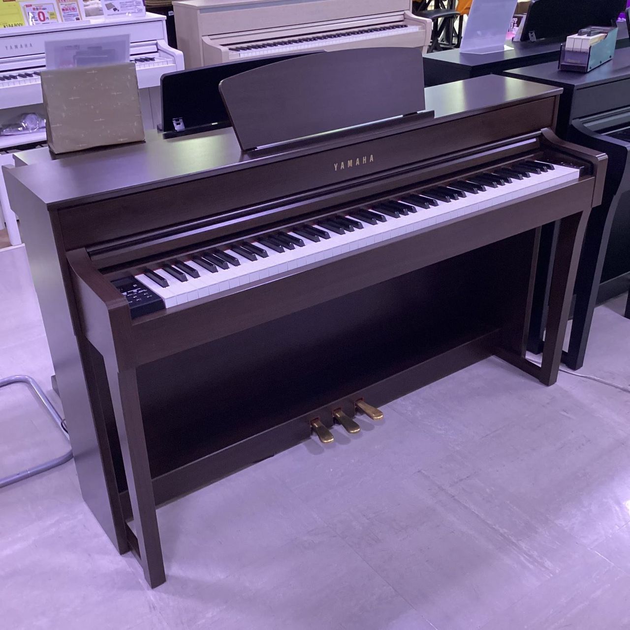 ※専用です※YAMAHA 電子ピアノ ダークブラウン椅子付き　SCLP6350 電子ピアノ YAMAHA SCLP-6350 中古 2017年製 クラビノーバ