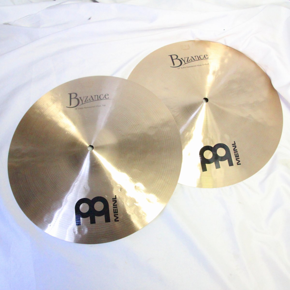 Meinl Byzance Traditional Extra Hammered Hihats 15