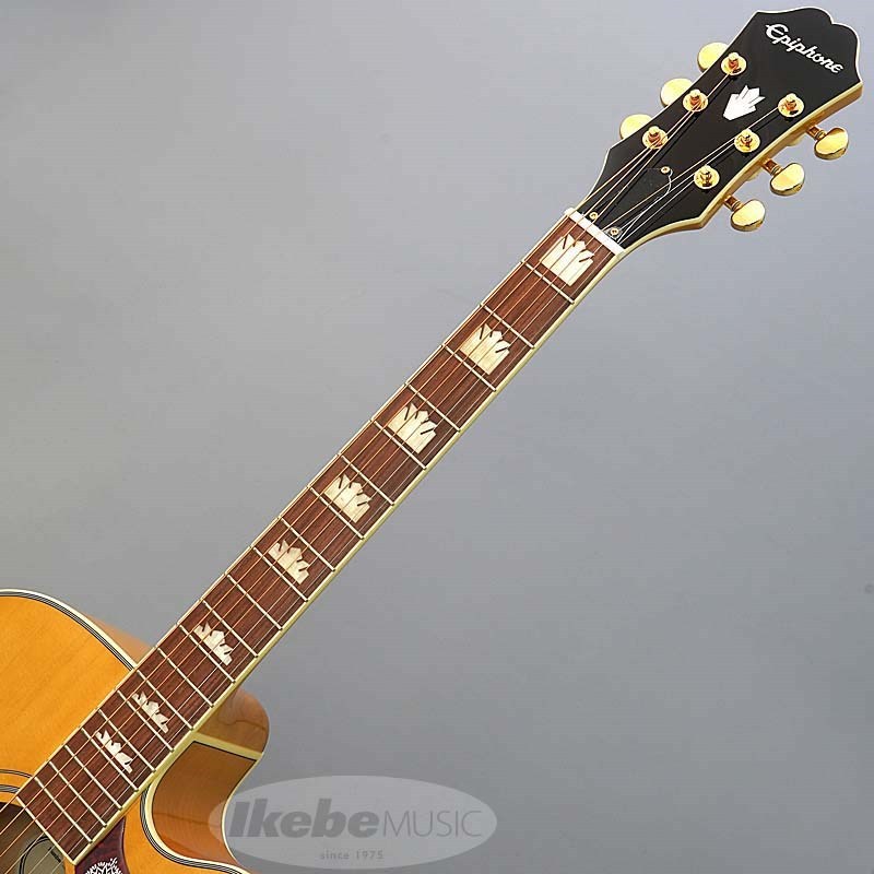 Epiphone J-200EC Studio (Vintage Natural)【数量限定エピフォン・アクセサリーパック・プレゼント】 エピフォン （新品）【楽器検索デジマート】