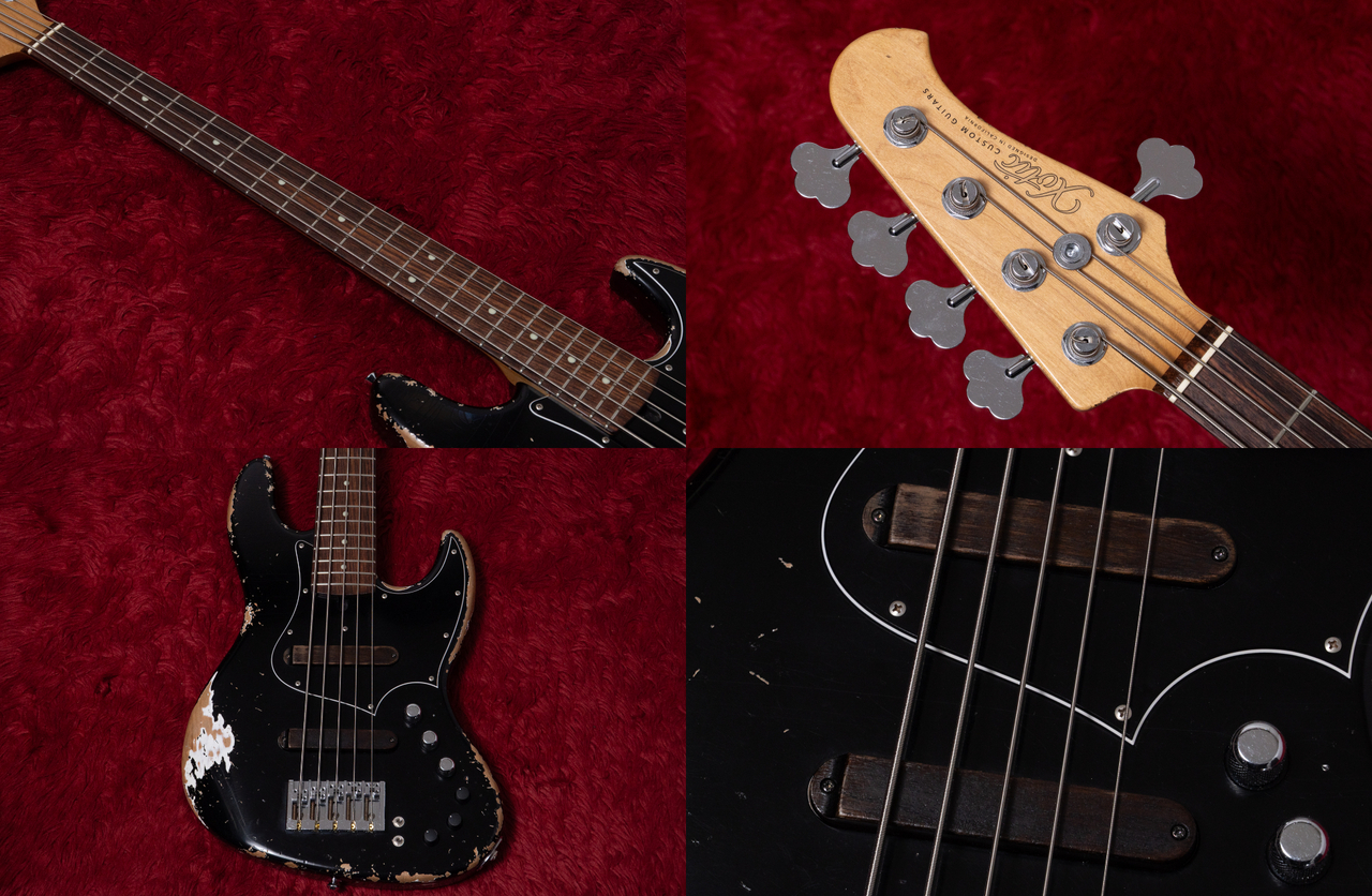 Xotic XJ-1T 5st Alder/Rose Black Heavy Aged 4.415kg #2450【GIB横浜