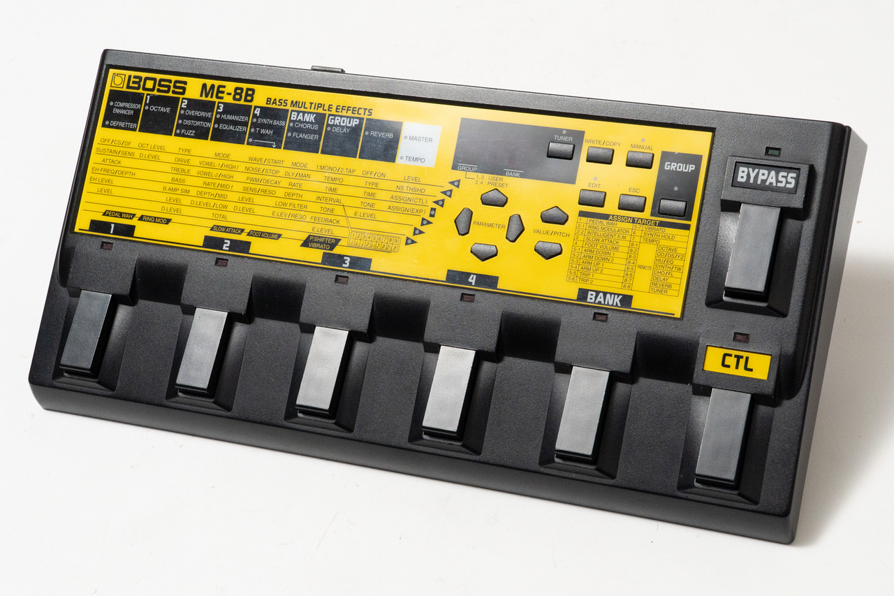 BOSS ME-8B BASS MULTIPLE EFFECTS【GIB横浜エフェクター館】（中古