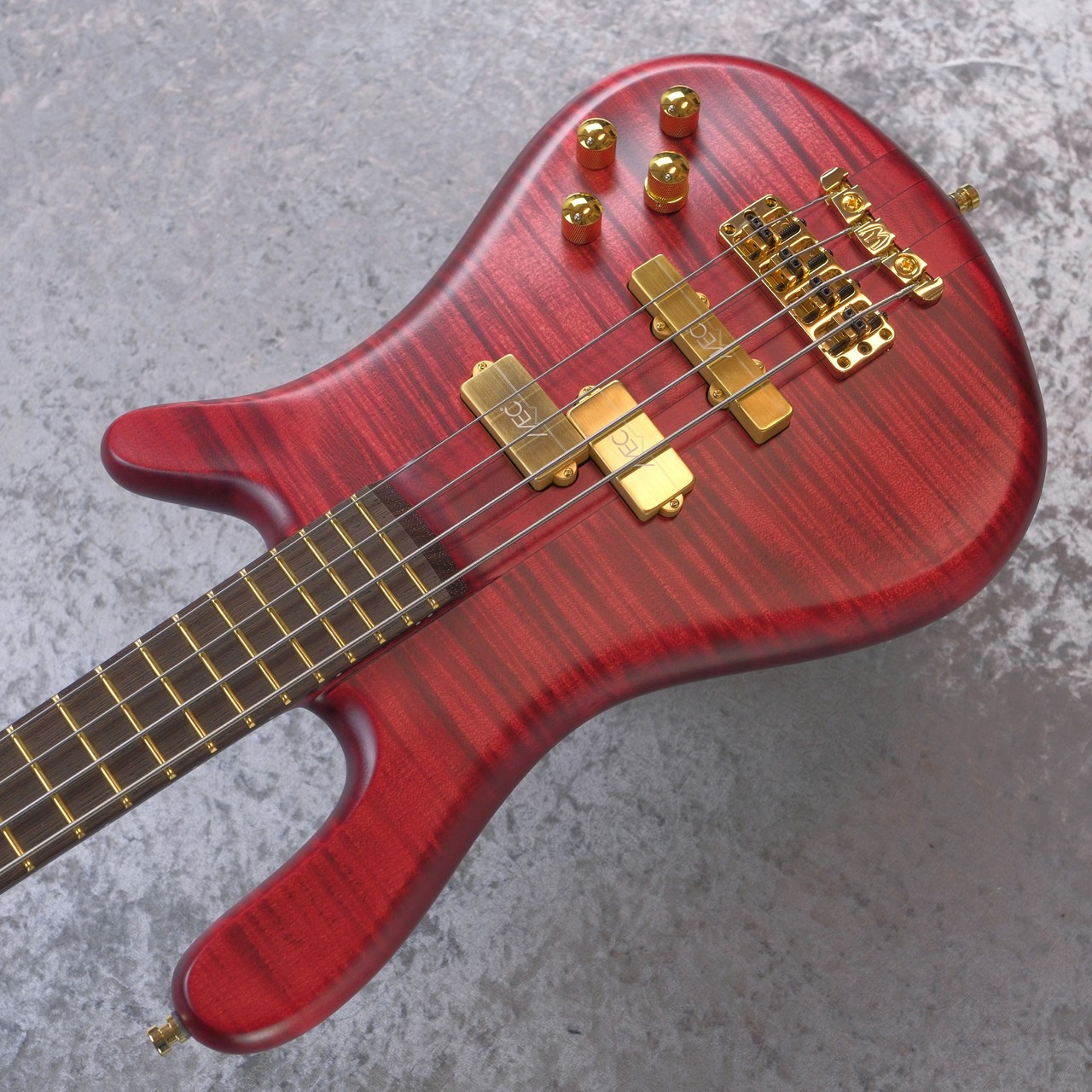 Warwick Custom Shop Streamer StageⅠ 4st - Burgandy Red