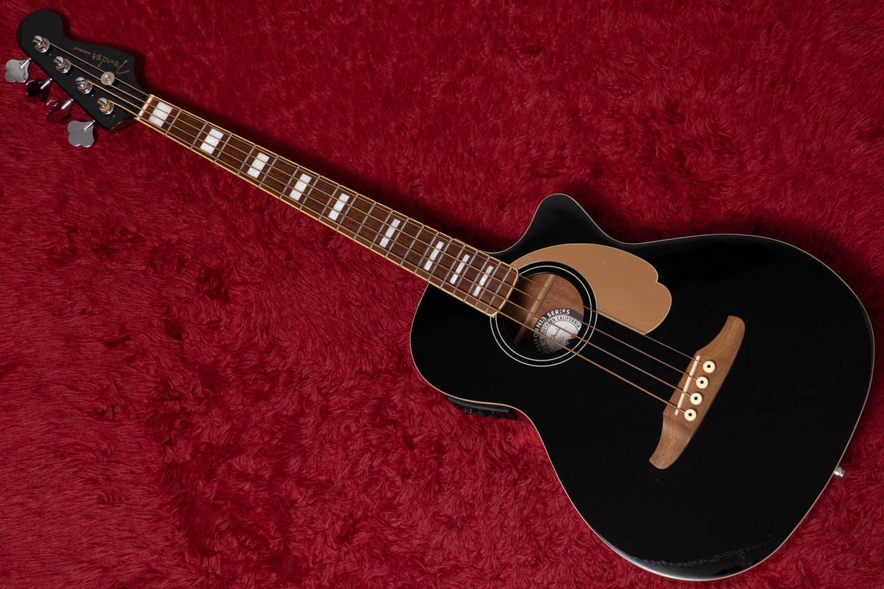 Fender Kingman Bass Walnut Fingerboard Black 2019 2.530kg