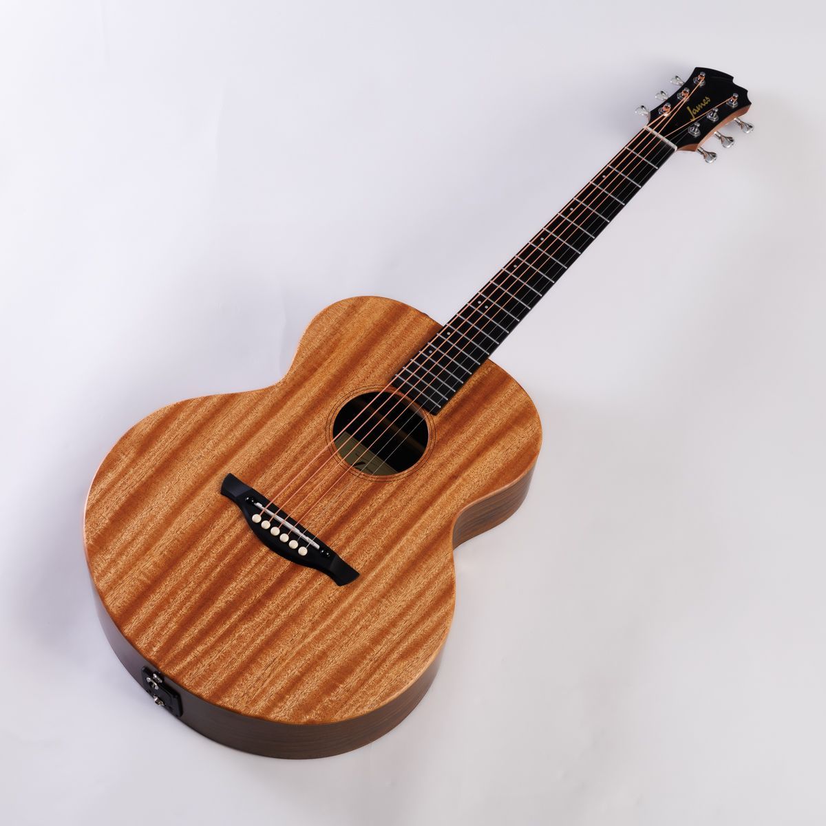James J-300AIICompact シースルーホワイト ミニギター 597mmスケール