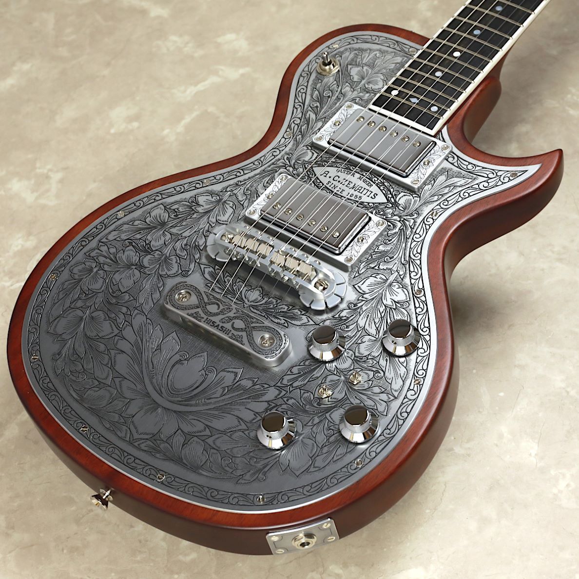 Zemaitis THE PORTRAIT Metal Front HISASHI Signature Model
