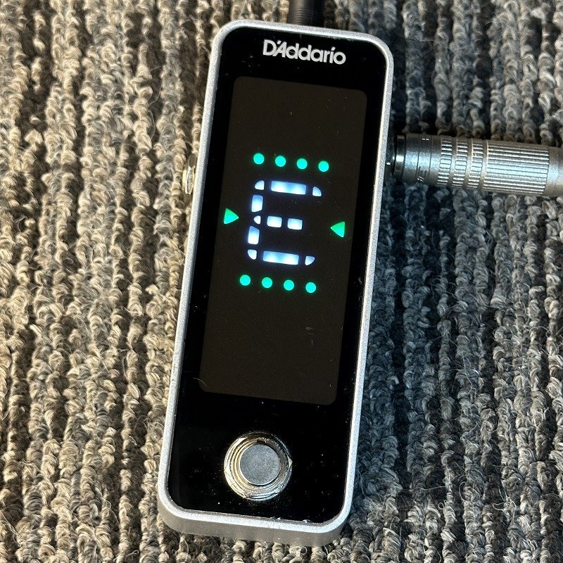 D'Addario PW-CT-20 Chromatic Pedal Tuner【チューナー】（中古