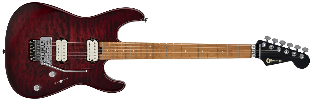 Charvel シャーベル Pro-Mod Plus San Dimas Style 1 HH FR CM Charvel シャーベル Pro-Mod Plus San Dimas Style 1 HH FR CM