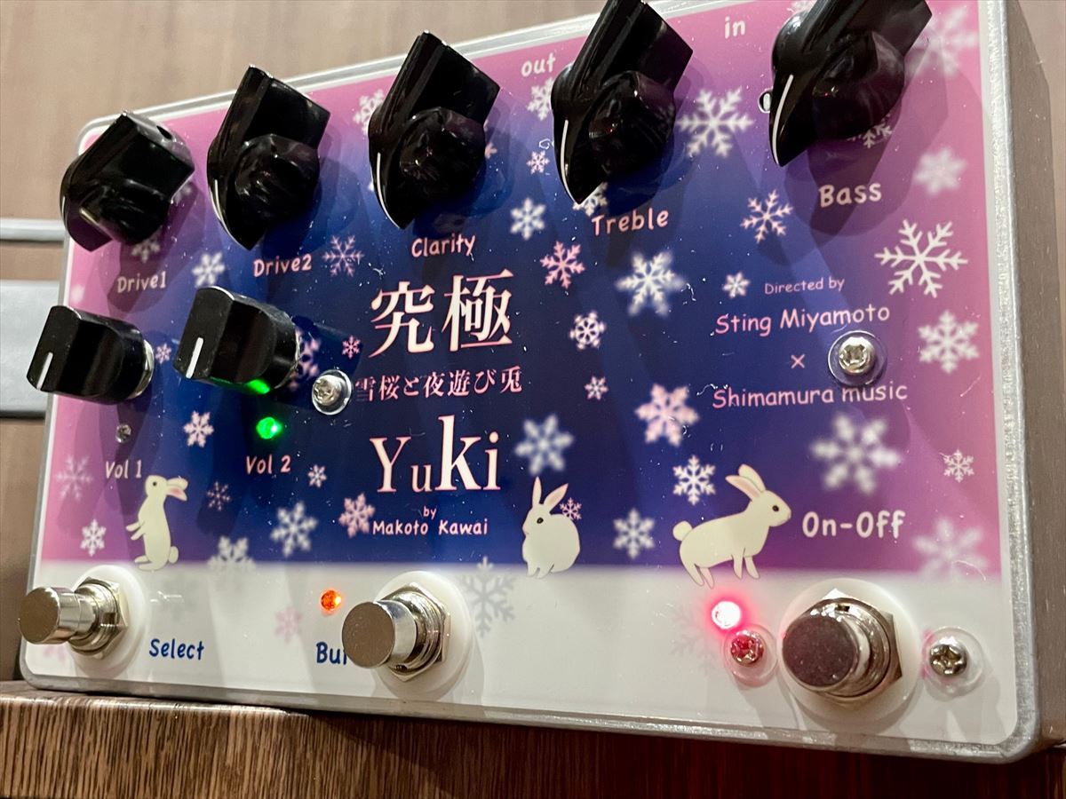 Yuki 究極 雪桜と夜遊び兎 最新の激安 - ギター