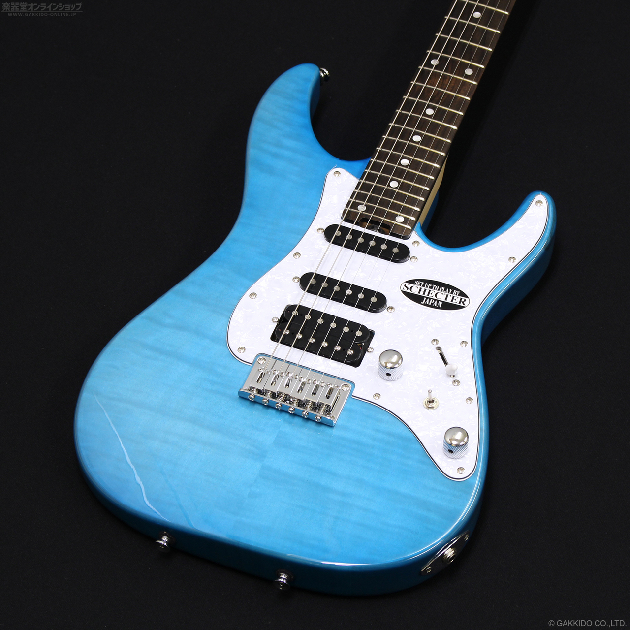 SCHECTER Schecter OL-BH-FM-FXD [Indigo Light Blue]