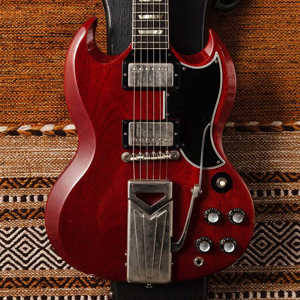 Gibson SG Les Paul Standard 1963 Sideways Vibrola 【USED