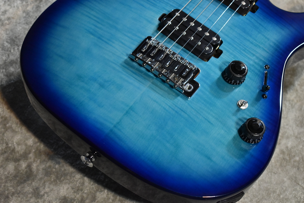 Ibanez AZ24S1F Transparent Turquoise Burst #5N250900044【3.22kg/良