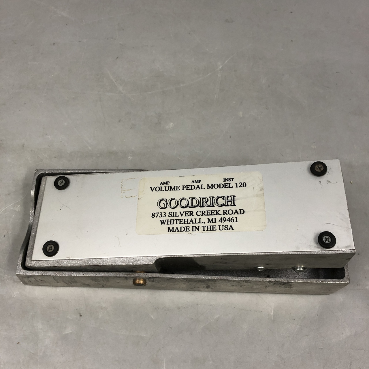 Goodrich Sound Volume Pedal Model 120（中古/送料無料）【楽器検索