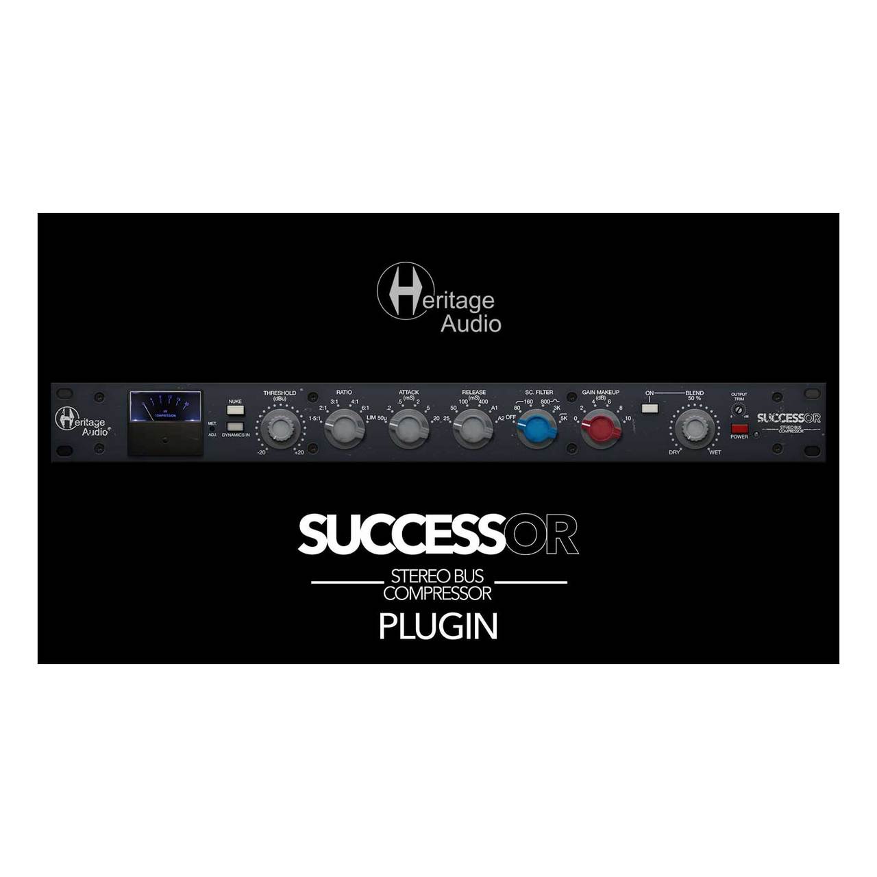 HERITAGE AUDIO SUCCESSOR Stereo Bus Compressor プラグインソフト