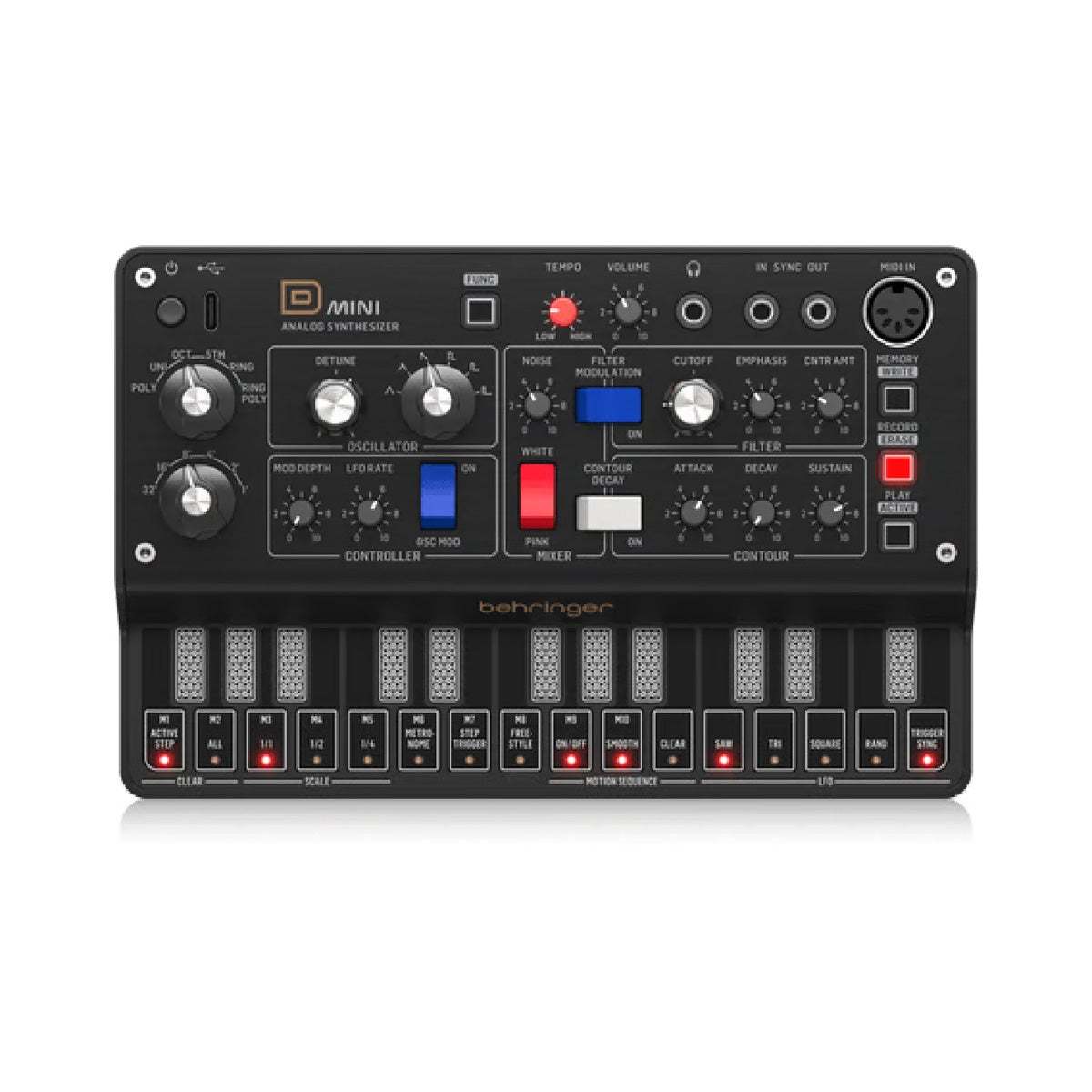 BEHRINGER D MINI ポータブルアナログシンセ（新品）【楽器検索