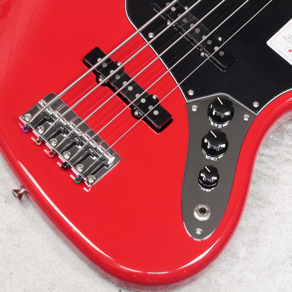 Fender MIJ Hybrid II Jazz Bass V Maple Modena Red【新宿店