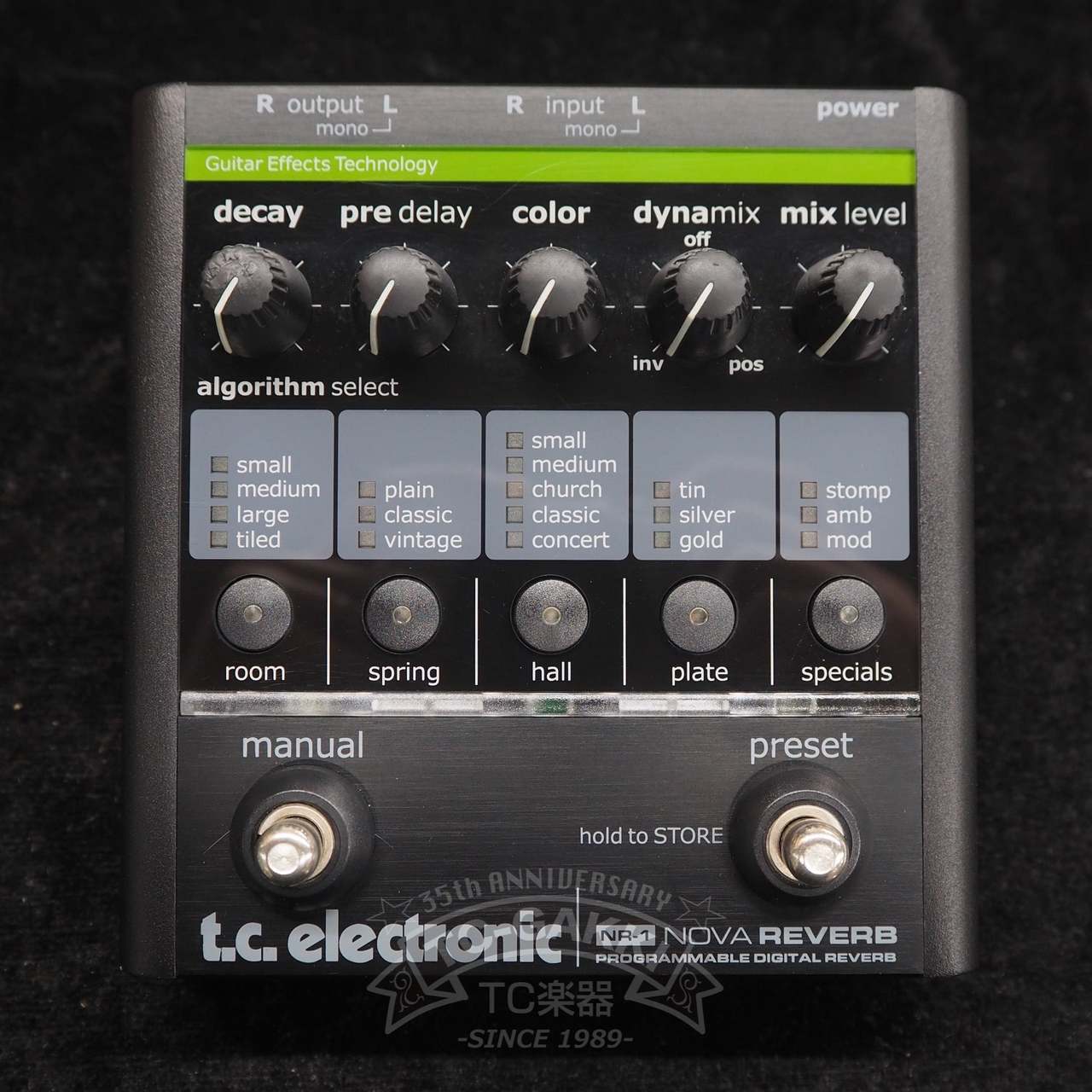 tc electronic NR-1 NOVA REVERB（中古）【楽器検索デジマート】