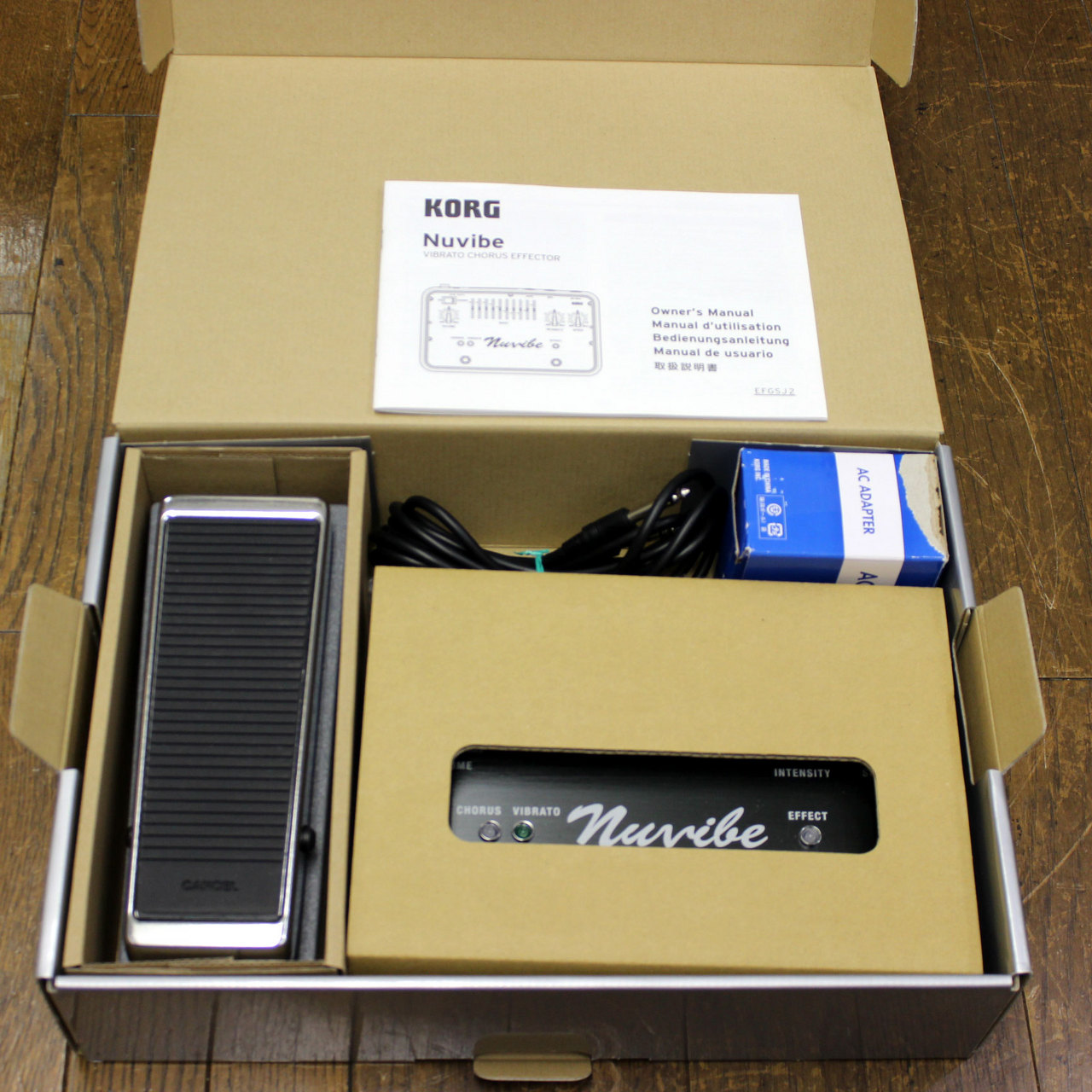 KORG Nuvibe VIBRATO CHORUS EFFECTOR（中古）【楽器検索