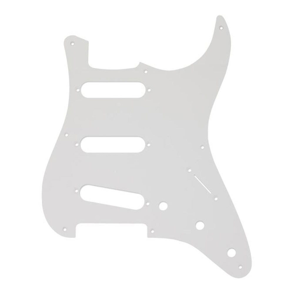 Fender フェンダー 8-Hole '50s Vintage-Style Stratocaster S/S/S 1-PLY Pickguards White ピックガード