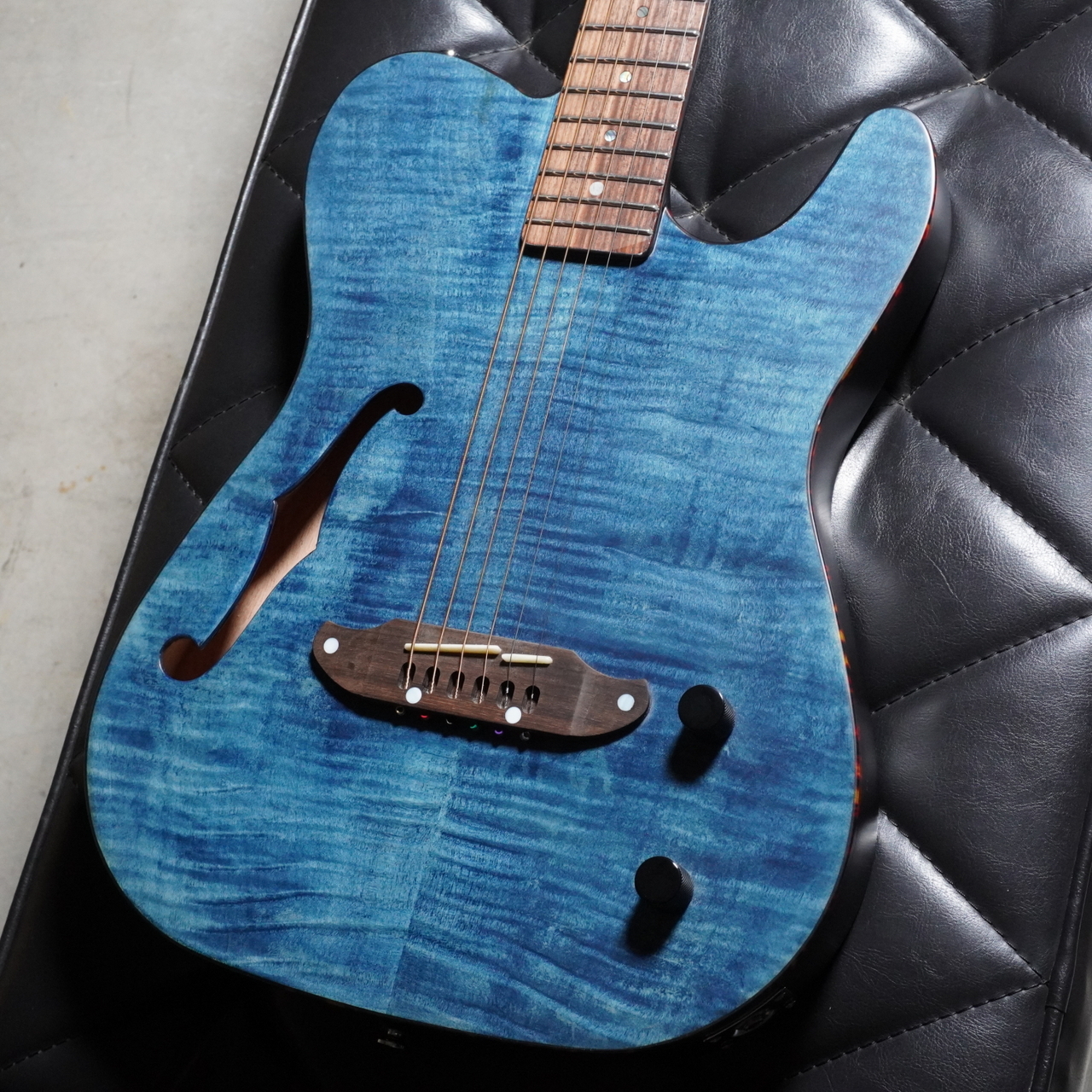 SCHECTER OL-FL-FM-P Satin See Thru Blue(中古)【楽器検索 SCHECTER OL-FL-FM-P Satin See Thru Blue(中古)【楽器検索