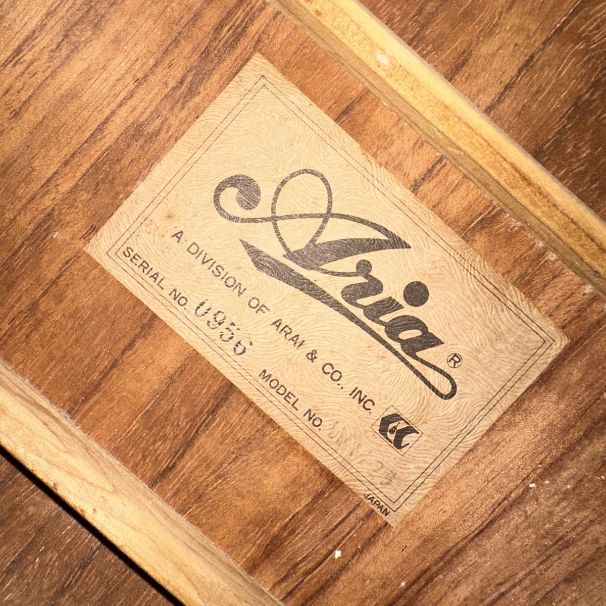 ARIA WH-25 1970年代 ハミングバード コピー Acoustic Guitar（中古