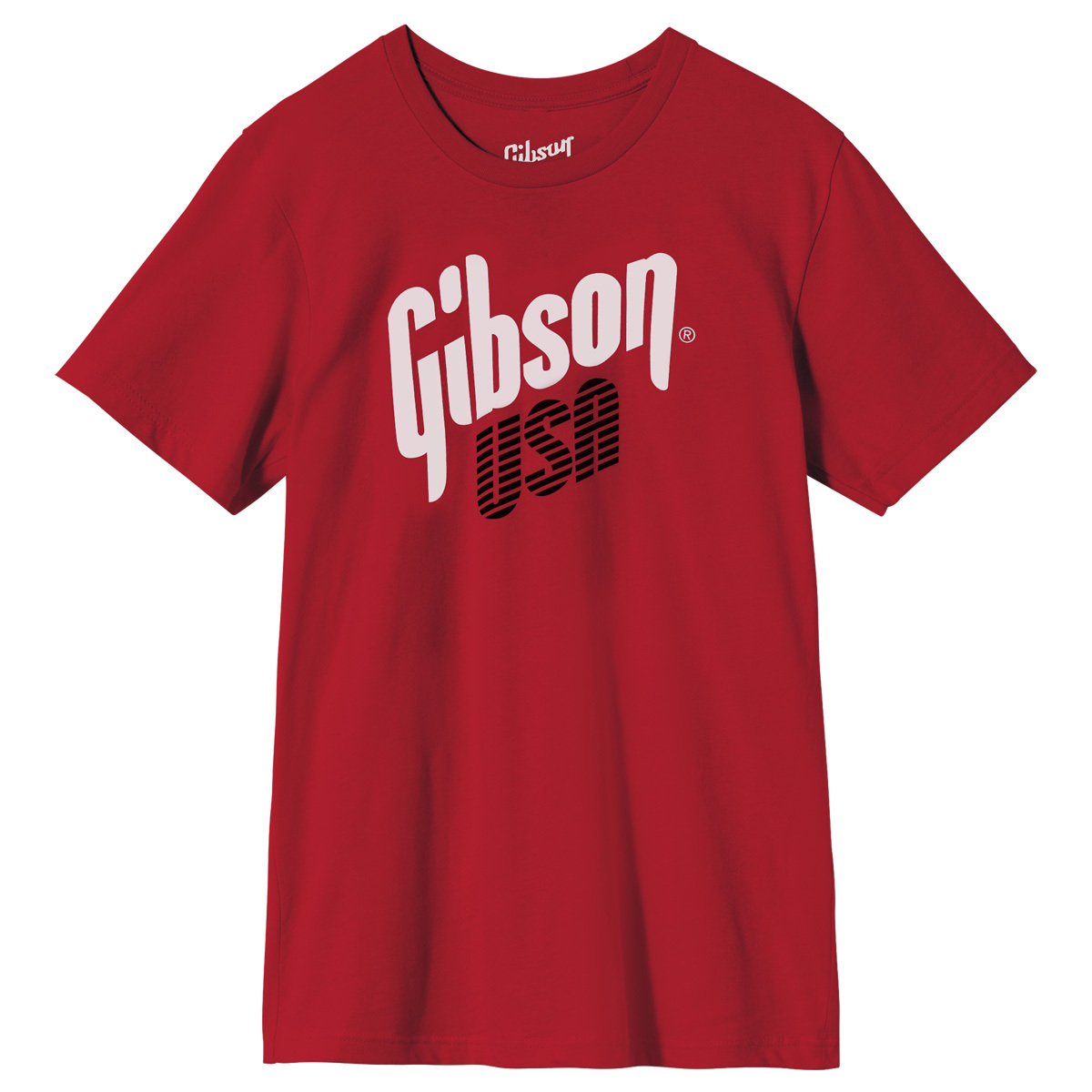 Gibson GA-TEE-USA-RED-LG Gibson USA Tee (Red) Large ギブソン T