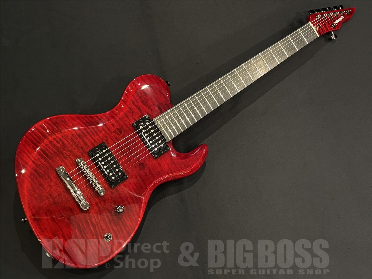 Edwards エレキギター レッド Amazon | Edwards エドワーズ エレキギター E-FR-130GT See Thru