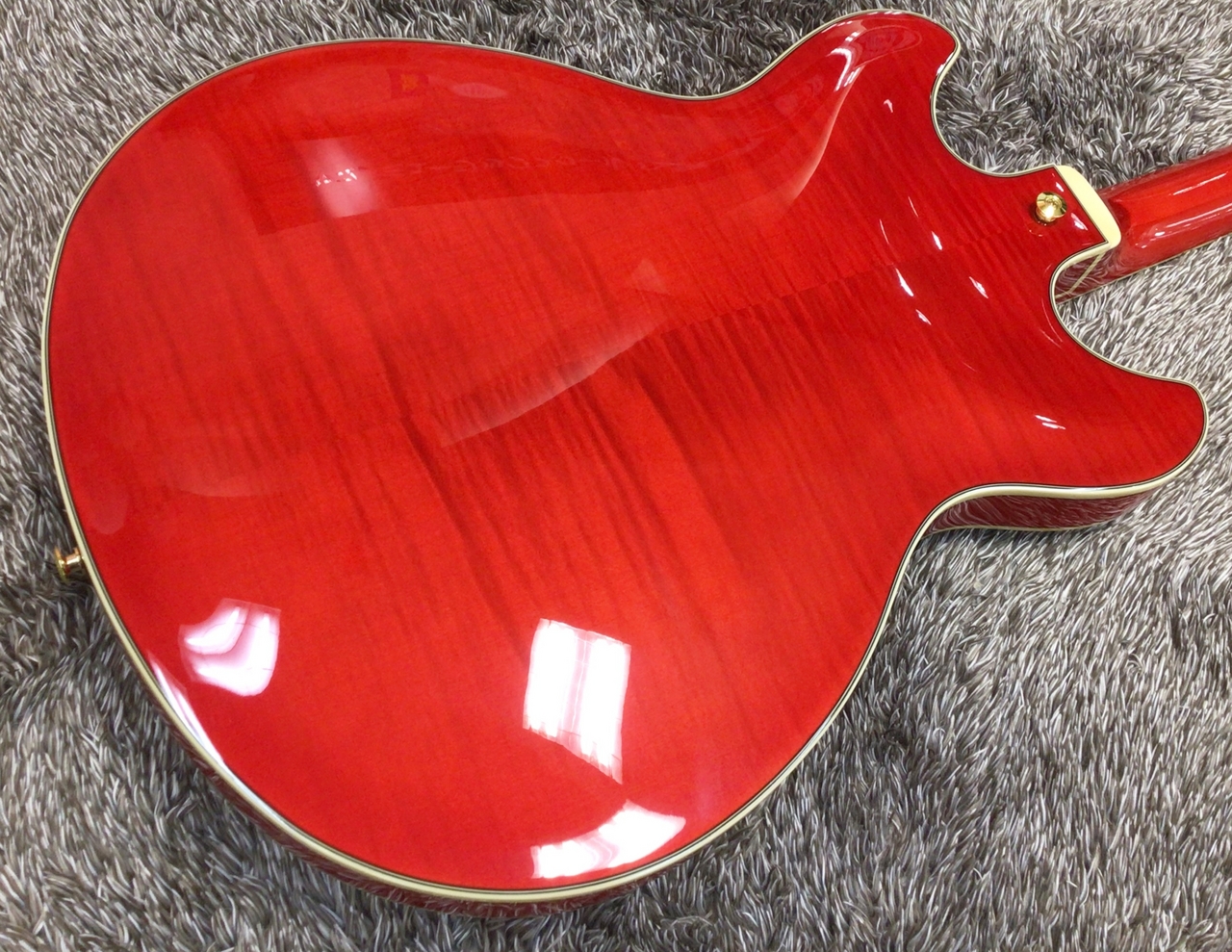 Ibanez AS93FM(Transparent Cherry Red )【355を彷彿させるGoldパーツ