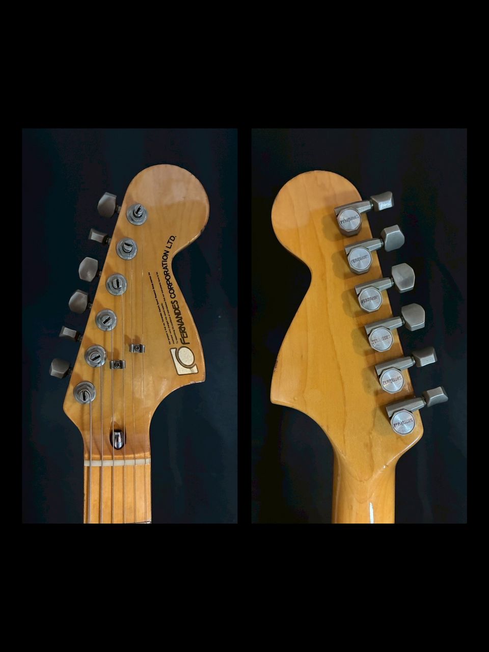Fernandes フェルナンデス FST-50 石ロゴ メンテナンス済み FERNANDES (フェルナンデス) エレキギター 石ロゴ FST-50