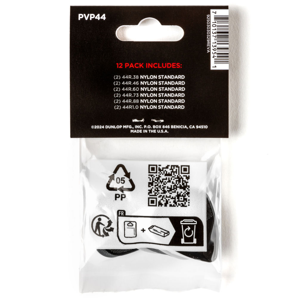 Jim Dunlop ジムダンロップ NYLON STANDARD PICK VARIETY PACK 12枚
