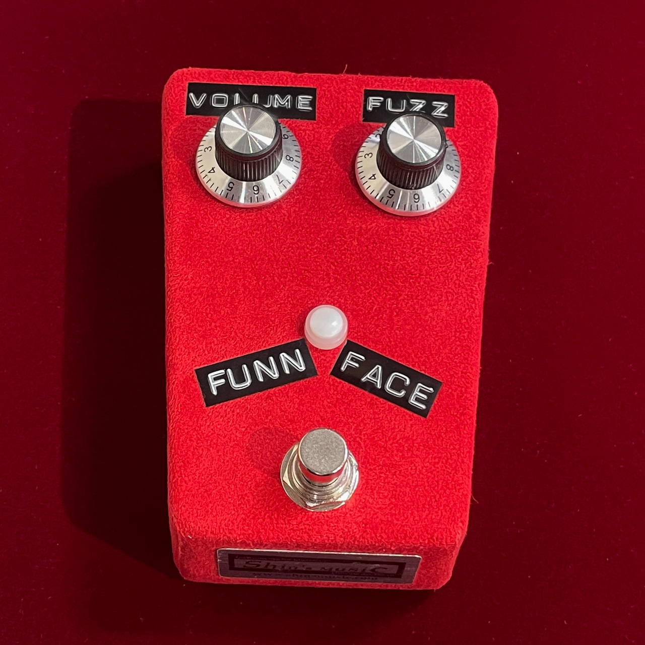 Shin's Music FUNN FACE FUZZ / Red Suede 【シリコン